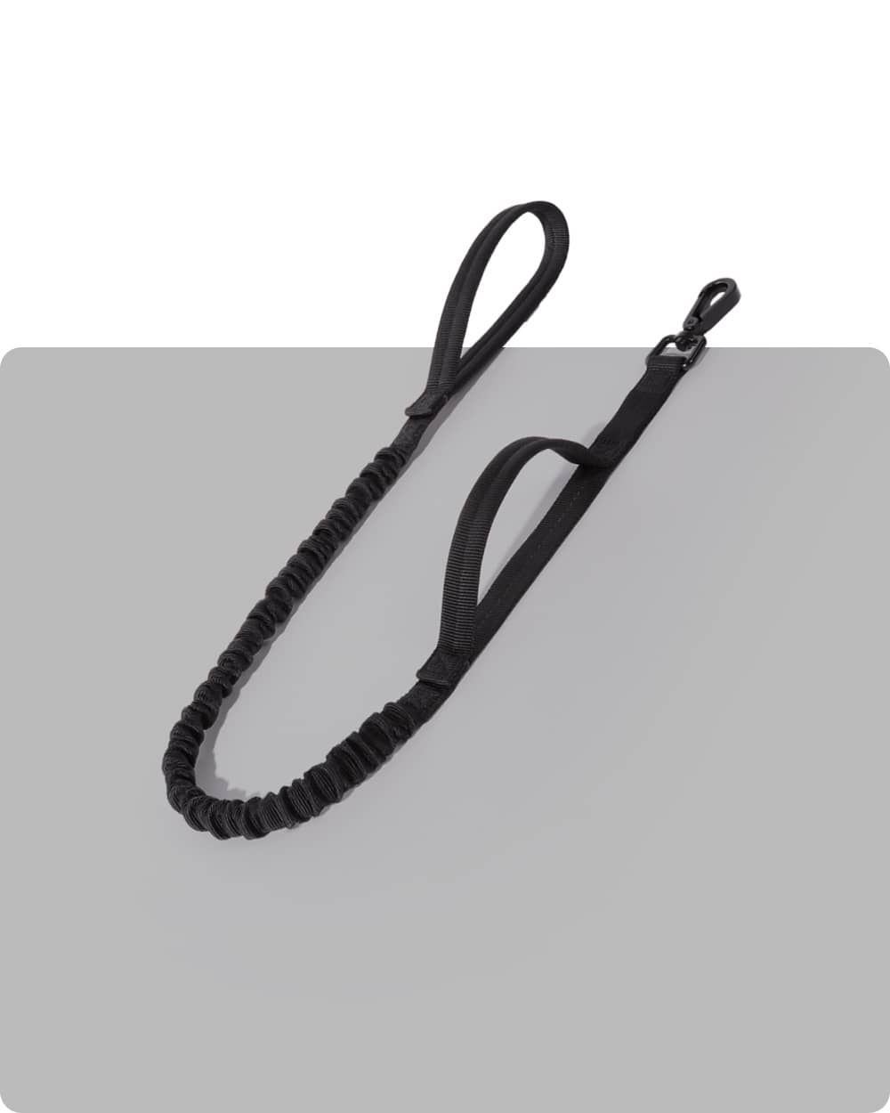 Heavy Duty Bungee Dog Leash - Classic Black