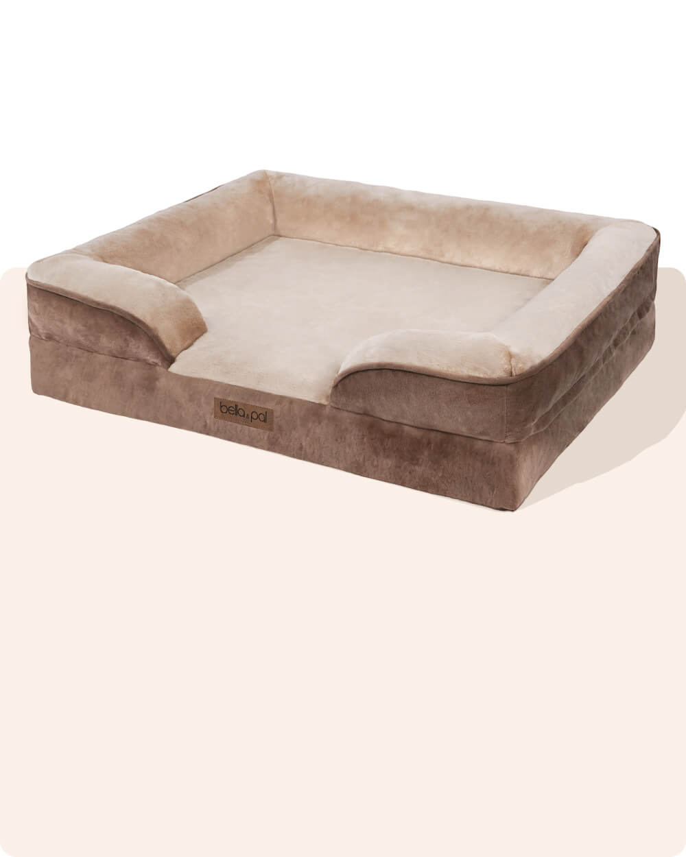 Orthopedic Dog Bed - Soft Mocha - stringsmall
