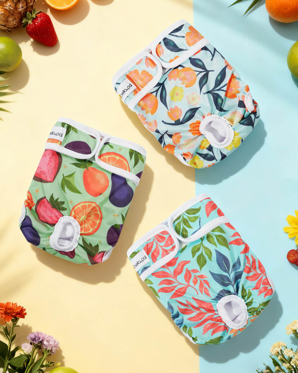 Washable Female Dog Diaper Set - Natural Joy